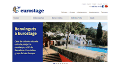 Desktop Screenshot of eurostage.cat